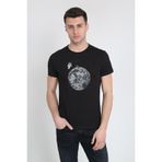 Terapi Men 21Y-3400744-01 Bisiklet Yaka Baskılı Erkek T-shirt