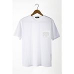 Terapi Men 22Y-3400762-11 Bisiklet Yaka Cepli Oversize Erkek T-shirt