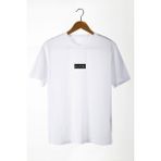 Terapi Men Erkek Beyaz Terapi Men Baskılı Bisiklet Yaka Oversize T-Shirt 22Y-3400762-5 - XL