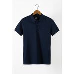 Terapi Men Erkek Lacivert Basic Slim Fit Polo Yaka T-shirt
