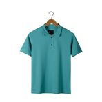Terapi Men Erkek Turkuaz Slim Fit Polo Yaka T-shirt