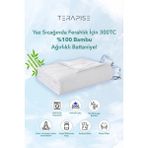 Terapise % 100 Bambu Ağırlıklı Yorgan / Battaniye, 7 Kg Tek Kişilik, 300 TC, Beyaz, 155x215 cm - 0315 Gri - 155 x 215 cm
