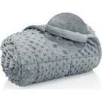 Terapise Süper Yumuşak Wellsoft Ağırlıklı Yorgan / Battaniye, 7 Kg, Gri, Çift Taraflı, Tek Kişilik, 60KG Üstü - 155 x 215 cm - 0315 Gri