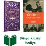Teras Kitap Harry Potter ve Felsefe Yoldaşlığı + Geometri + Dünya Klasiği Hediye - Hayır