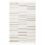 Terazzo TRZ01 Beyaz-Gri Modern Iskandinav Halı, 120 x 450
