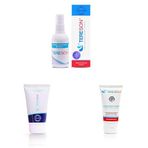Tereson El,Ayak ve Koltuk Altı Terleme Düzenleyici Solüsyon 50 mL ve TeresonGümüş İyon Korumalı Krem Deodorant (40 ml) ve Tereson Koku Karşıtı Ayak Bakım Kremi 50 Ml