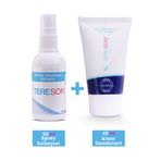 Tereson Terleme Önleyici 50 ml Sprey ve Gümüş İyonlu 40 ml Krem Deodorant