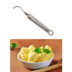 Tereyağ Çekeceği Paslanmaz Çelik Tereyağ Kaşığı Sunum Kaşığı 21 Cm