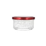 Tereyağı Kapları Tereyağı Kabı Yuvarlak Cam Kavanoz Ev Mutfak Depolama Şeker Bal Aromaları Tereyağı Saklama(Büyük)
