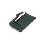 Tergan 00265I5T Yeşil Deri Unisex Kredi Kartlık