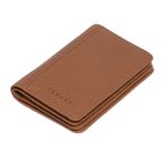 Tergan 01601B67 Taba Deri Unisex Kredi Kartlık