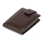 Tergan 1512B07 Kahve Deri Unisex Kartlık