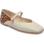 Tergan Bej Hakiki Deri Leopar Kadın Babet - K25I1BB67848-A25 - Bej_A25