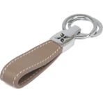 Tergan Bej Hakiki Deri Unisex Anahtarlık - S1AN00000248-B56 - Bej_B56