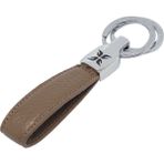 Tergan Bej Hakiki Deri Unisex Anahtarlık - S1AN00000248-B73 - Bej_B73