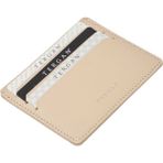 Tergan Bej Hakiki Deri Unisex Kredi Kartlık - S1KK00001050-A56 - Bej_A56