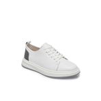 Tergan Beyaz Hakiki Deri Erkek Sneaker - E25S1AY57544-A26