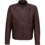 Tergan E22KDM310381-R4X Bordo Hakiki Deri Erkek Mont