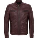 Tergan E23KDM310544-R4X Bordo Hakiki Erkek Deri Mont