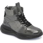 Tergan Gri Deri-Tekstil Erkek Casual Bot - E23K1BT56376-S1P - Gri_S1P