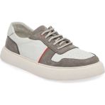 Tergan Gri Hakiki Deri Erkek Sneaker - E24I1AY56814-A40 - Gri_A40