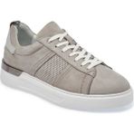 Tergan Gri Hakiki Nubuk Deri Erkek Sneaker - E24I1AY56638-A40 - Gri_A40