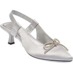 Tergan Gri Tekstil Kadın Stiletto - K24I1AY67330-A14 - Gri-A14