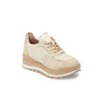 Tergan K24S1AY67521 A25 Bej Deri Kadın Sneaker