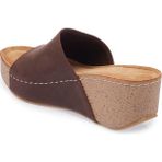 Tergan Kahve Nubuk Deri Kadın Terlik - K25Y1TR67998-Q44 - Kahverengi_Q44