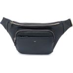 Tergan Lacivert Deri Unisex Bel Çantası - S1BL00021302-X86 - Lacivert_X86
