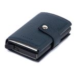 Tergan Lacivert Deri Unisex Kredi Kartlık 00263A38