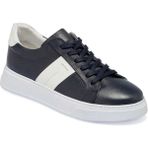 Tergan Lacivert Hakiki Deri Erkek Sneaker - E24I1AY56840-A31 - Lacivert_A31