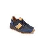 Tergan Lacivert Hakiki Deri Erkek Sneaker - E24S1AY57082-W32