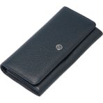Tergan Lacivert Hakiki Deri Kadın Cüzdan - S1CB00005818-A38 - Lacivert-A38