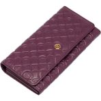 Tergan Mor Hakiki Deri Kadın Cüzdan - S1CB00005783-R8G - Mor_R8G