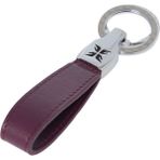 Tergan Mor Hakiki Deri Unisex Anahtarlık - S1AN00000248-A89 - Mor_A89