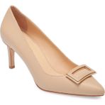Tergan Nude Hakiki Deri Kadın Stiletto - K25I1AY67799-Q0C - Nude_Q0C