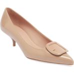 Tergan Nude Hakiki Rugan Deri Kadın Stiletto - K24I1AY67466-M3G - Nude_M3G
