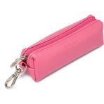 Tergan Pembe Hakiki Deri Unisex Anahtarlık - S1AN00000217-H68 - Fuşya_H68