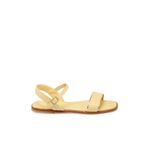 Tergan Sarı Vegan Kadın Sandalet - K24Y1SN67091-R87