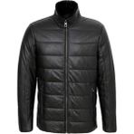 Tergan Siyah Hakiki Deri Erkek Hakiki Deri Mont - E23KKM310512-Q3H - Siyah_Q3H - 3XL