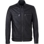 Tergan Siyah Hakiki Deri Erkek Hakiki Deri Mont - E25KDM310604-Q3H - Siyah_Q3H - XL