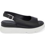 Tergan Siyah Hakiki Deri Kadın Sandalet - K25Y1SN67882-A23 - Siyah_A23