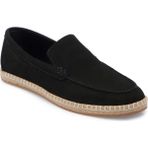 Tergan Siyah Hakiki Nubuk Deri Erkek Espadril - E25I1AY57215-A64 - Siyah-A64
