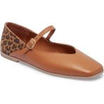 Tergan Taba Hakiki Deri Leopar Kadın Babet - K25I1BB67848-A29 - Taba-A29