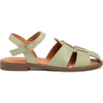 Tergan Yeşil Hakiki Deri Kadın Sandalet - K25Y1SN68104-G81 - Yeşil_G81
