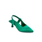 Tergan Yeşil Tekstil Kadın Stiletto - K24ı1ay67329-d3l