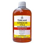 Terlans Ağartılmış Şeffaf Gomalak Cilası 500 ml Doğal Ahşap Cilası Shellac Bleached