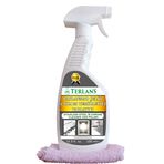 Terlans Asansör Temizleyici Paslanmaz Çelik ve Krom Parlatıcı 500 ml + Mikrofiber Bez Stainless Steel & Chrome Cleaner and Polish