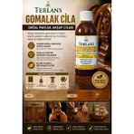 Terlans Doğal Ahşap Cilası Gomalak 100ml Antik Vernik ile Uzun Ömürlü Koruma